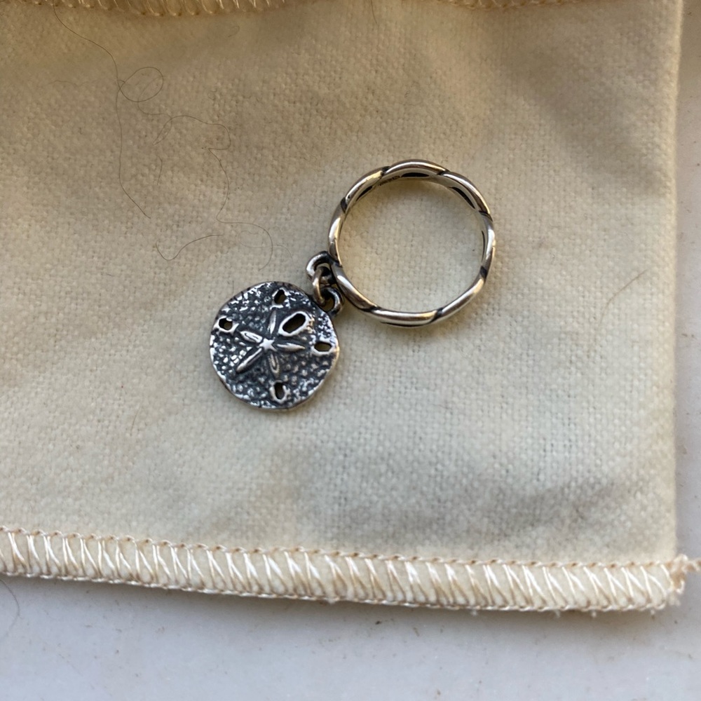 James Avery Dangle ring size 3.5